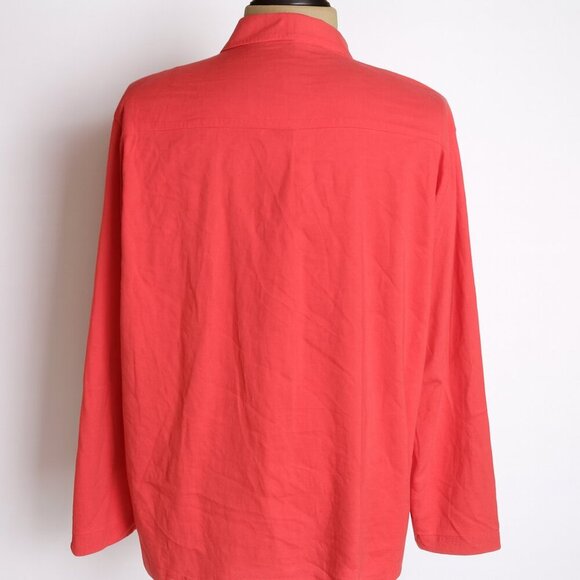 Vintage Times 7 Todd Oldham Pink Embroidered Shirt | Unisex | Boho Y2K Retro - Picture 2 of 5